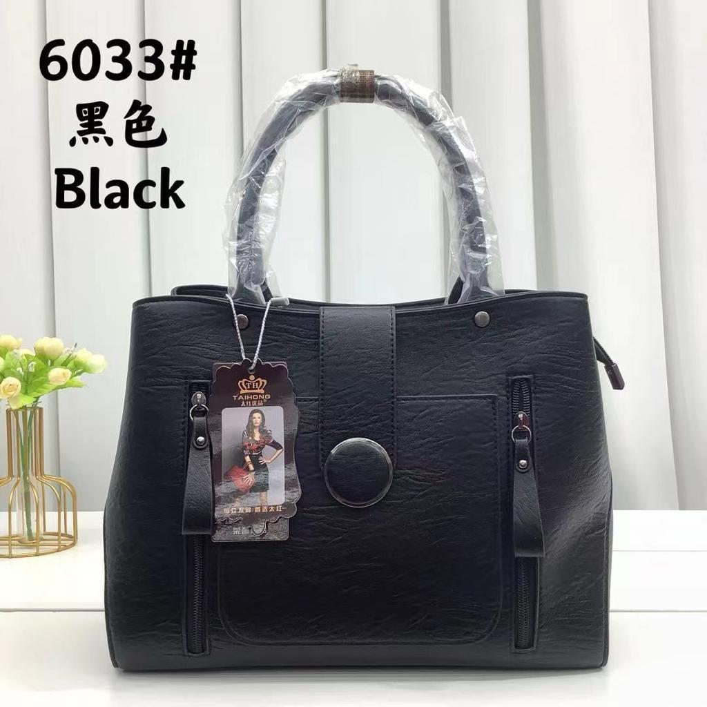 Fancy Office Women Handbag - Black